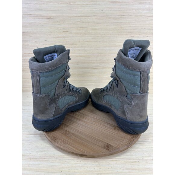 Converse Green Military Soft Toe Combat Boots Womens Size 7 - Picture 5 of 8